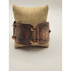 Vintage Siam Design Thin Metal Bracelet